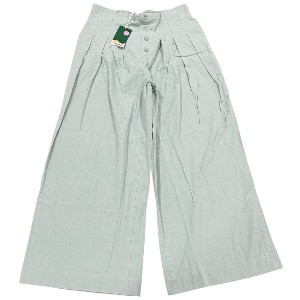 Halara Womens Wide Leg Work Pants Spray Large/Regular‎